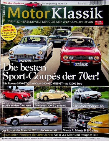 Deckblatt Motor Klassik (03/2017)